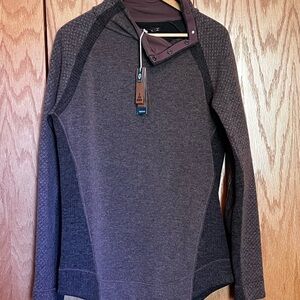 Prana Brandie Sweater Weathered Wool Heather